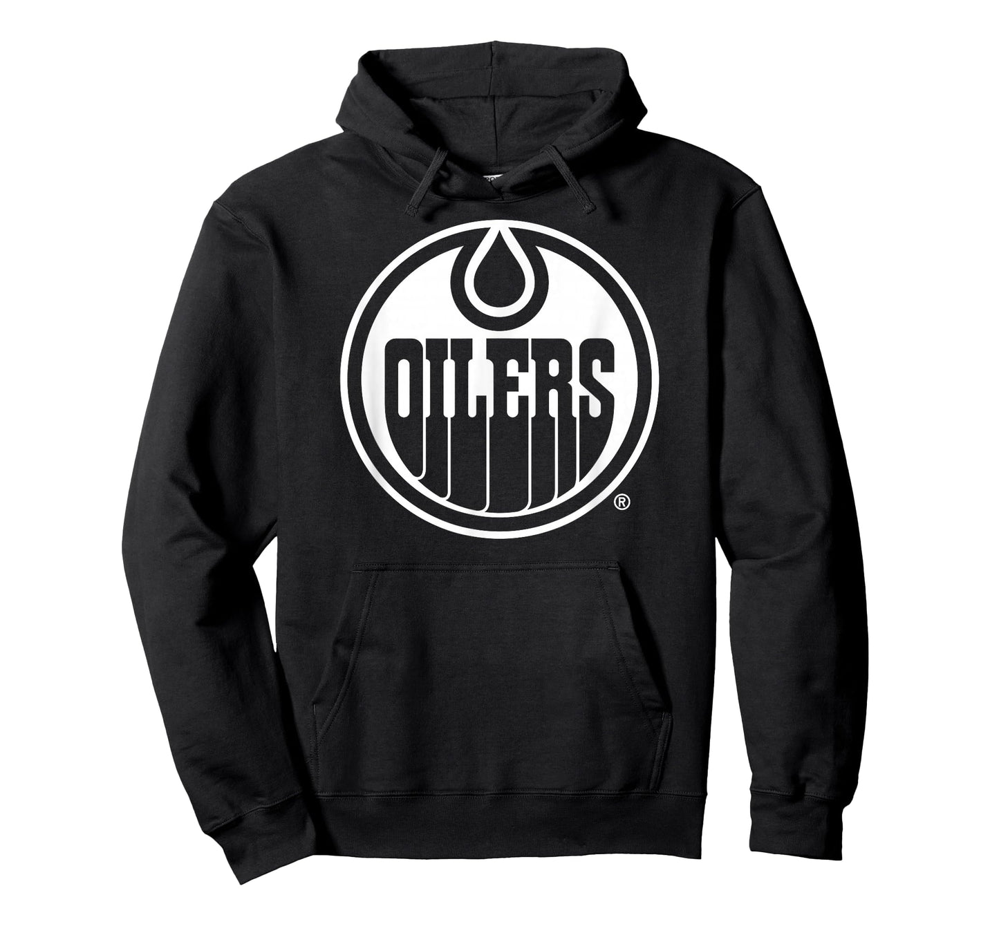 Edmonton Oilers Two Tone Black NHL Officially Licensed T-Shirt