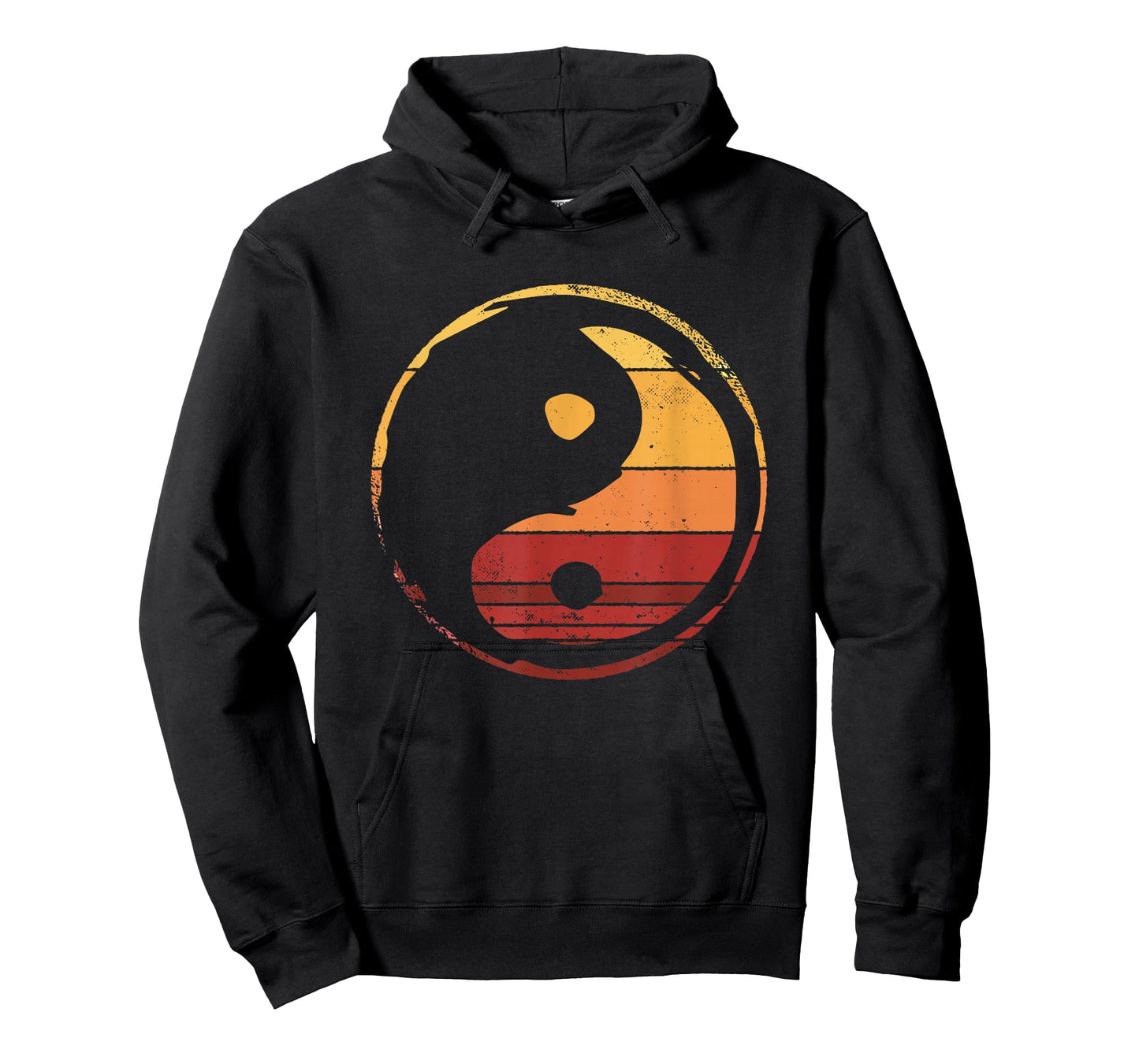 Asia Kawaii Asian Japanese Yin And Yang Retro T-Shirt