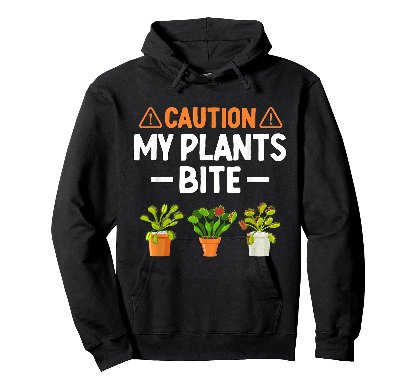 Monster Plant Gardening Lover Funny Youth Venus Fly Trap T-Shirt