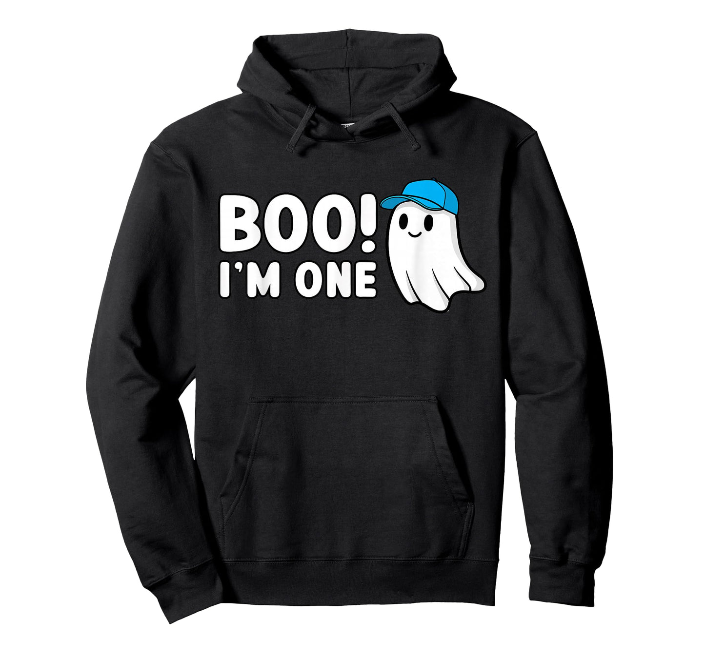 Boo Im One 1st Birthday 1 Year Old Boy Ghost Cute Halloween T-Shirt
