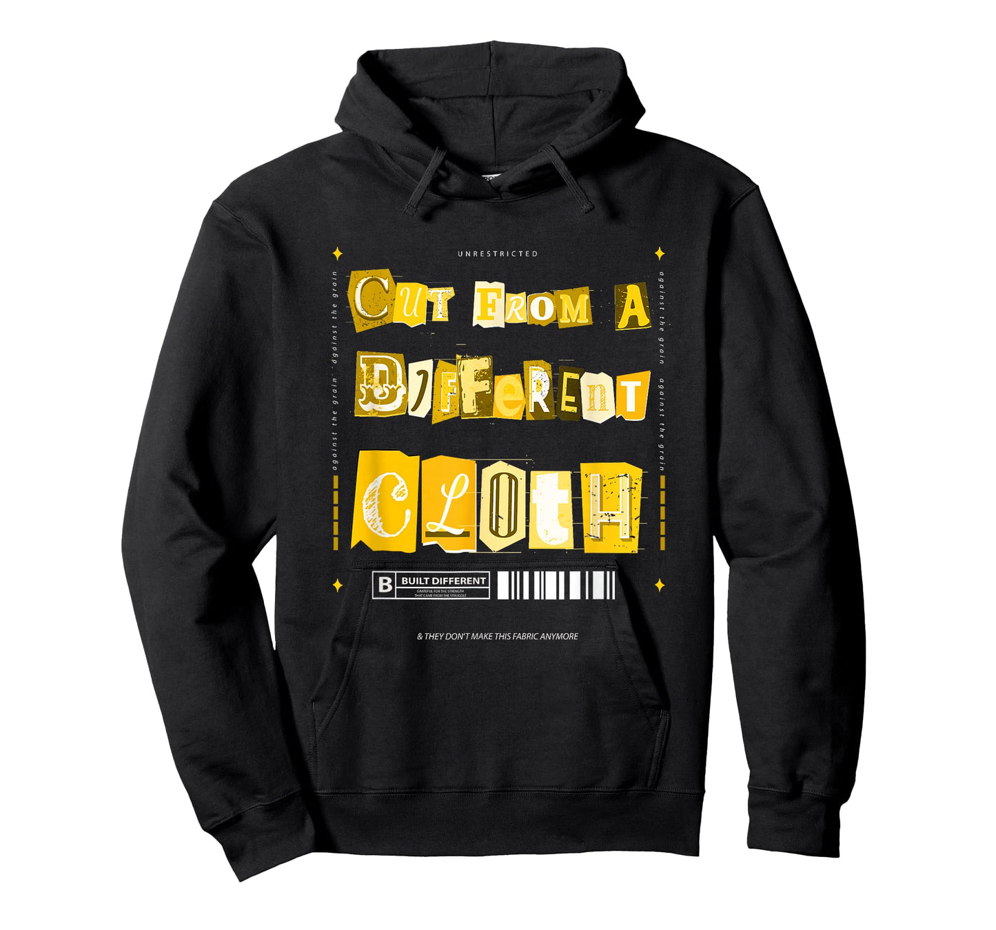 University Varsity-Gold Cut From A Different Cloth Yellow T-Shirt