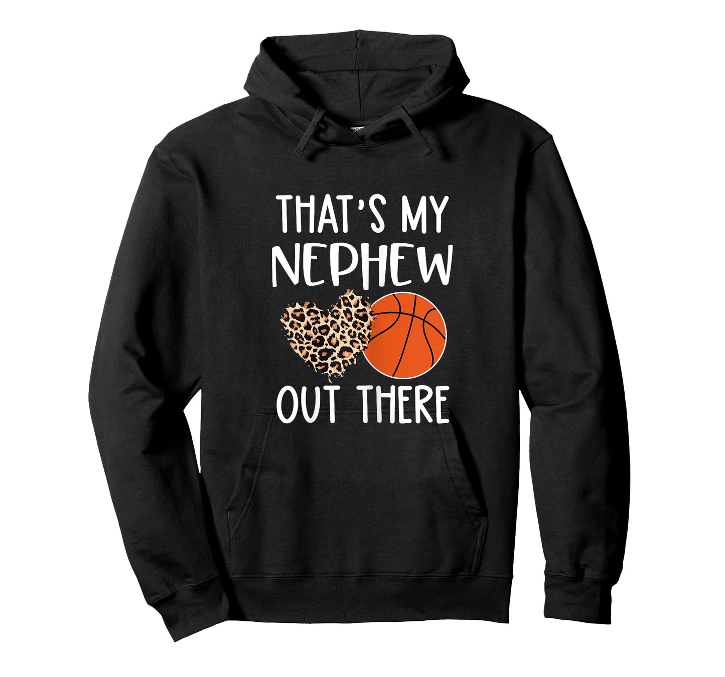 Basketball Aunt Gift, That's My Nephew Out There, Game Day T-Shirt