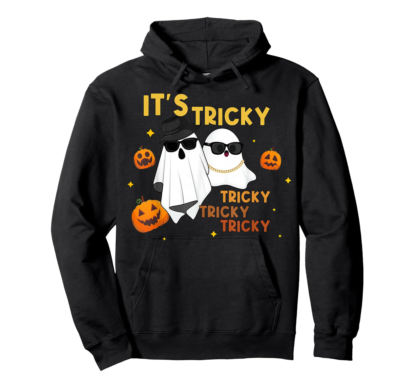 It's Tricky Tricky Tricky Funny Ghost Boo Halloween T-Shirt