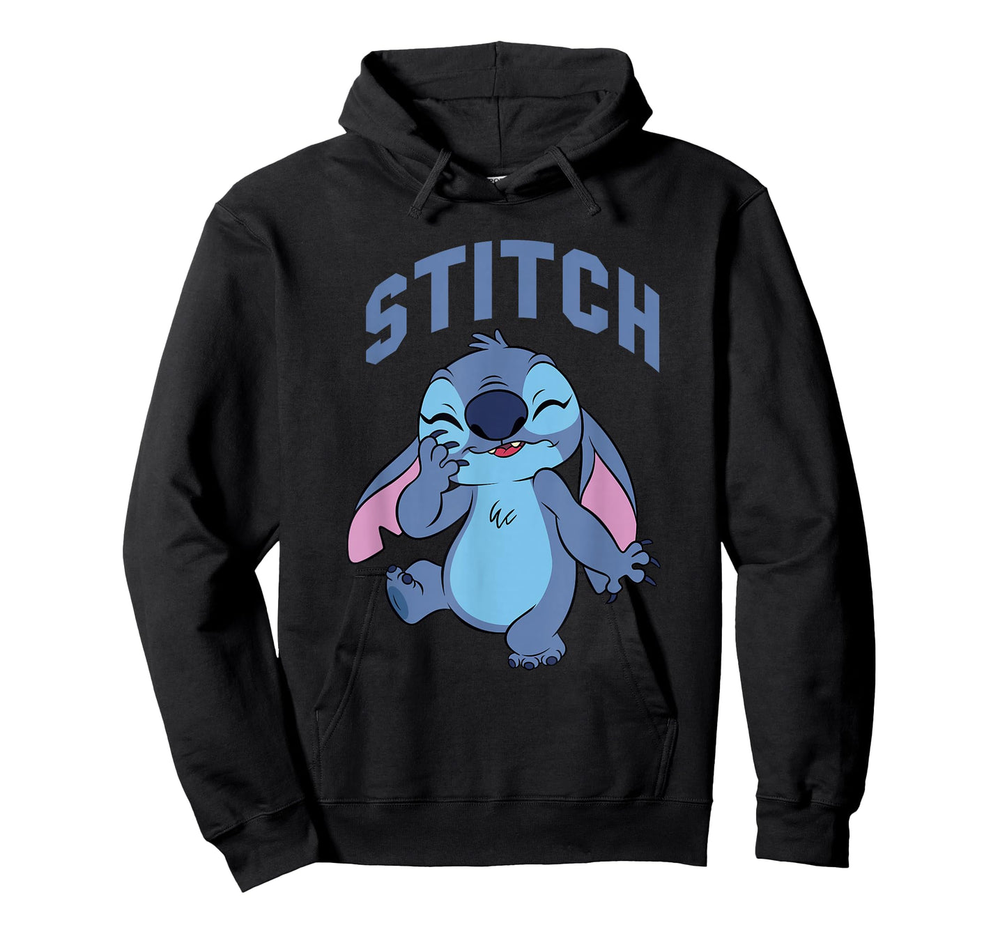 Disney Lilo & Stitch Cute Laughing Stitch Portrait T-Shirt