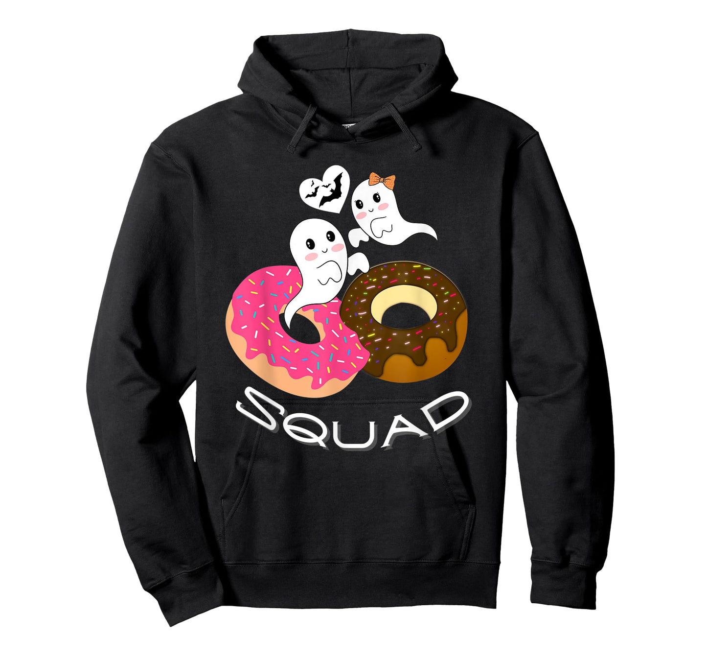 Cute Halloween Donut Squad Boy Girl Party Birthday Lover T-Shirt