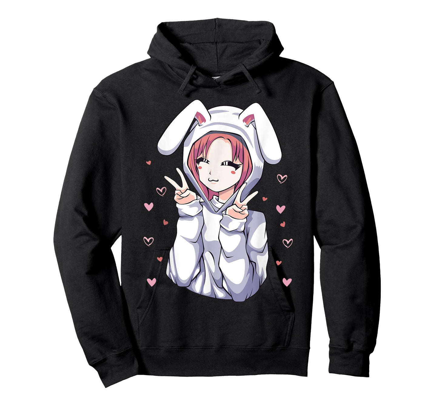 Anime Bunny Manga Girl Otaku for Teens T-Shirt