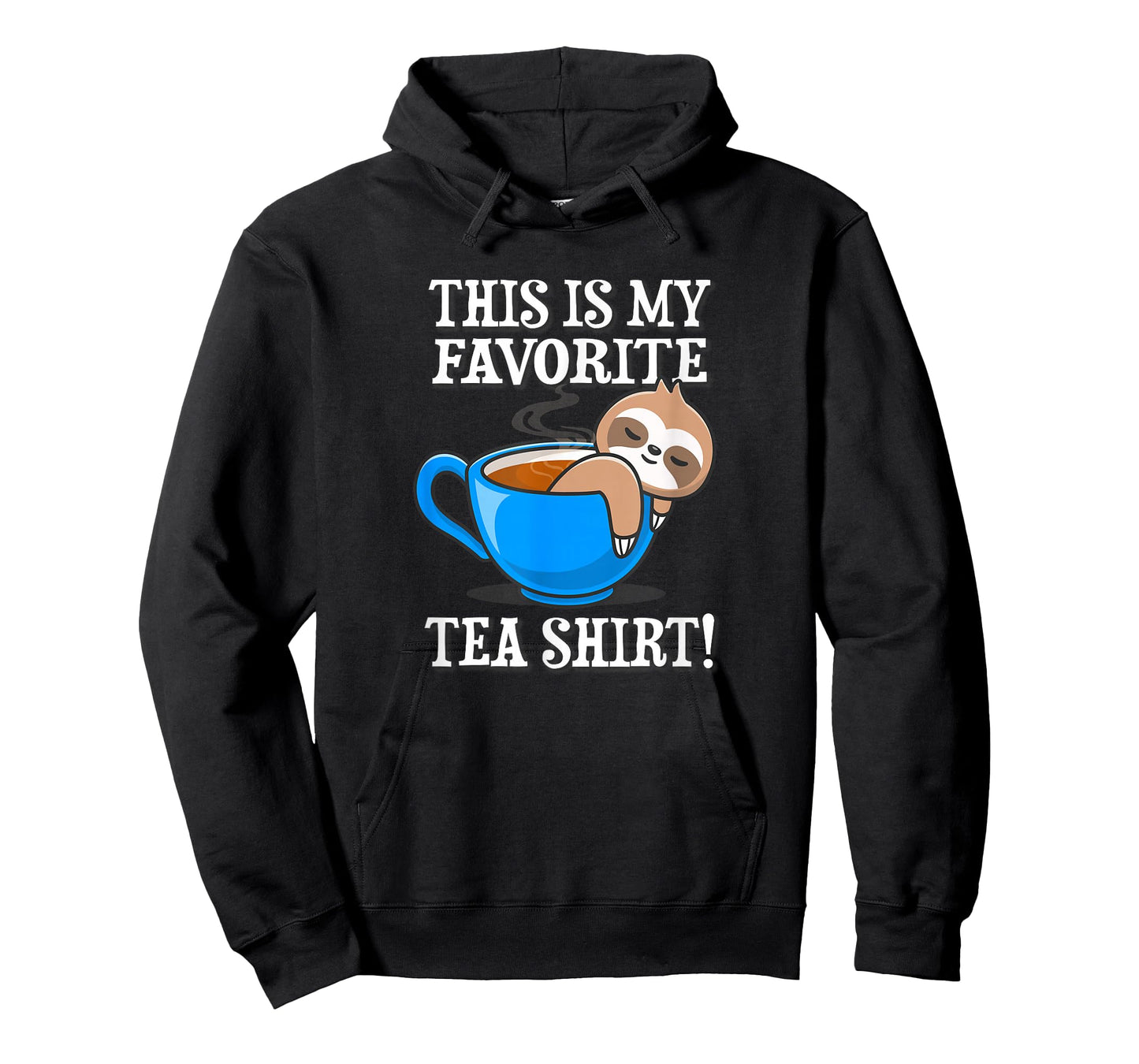 Funny Anime Design Kawaii Favorite Tea Shirt Sloth Lover T-Shirt