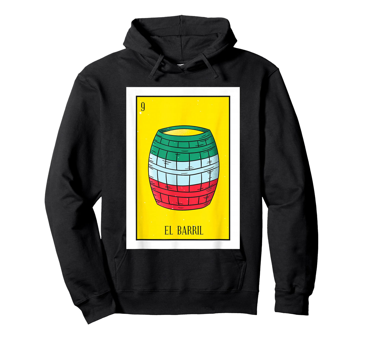El Barril Lottery Gift The Barrell Card Mexican Lottery T-Shirt