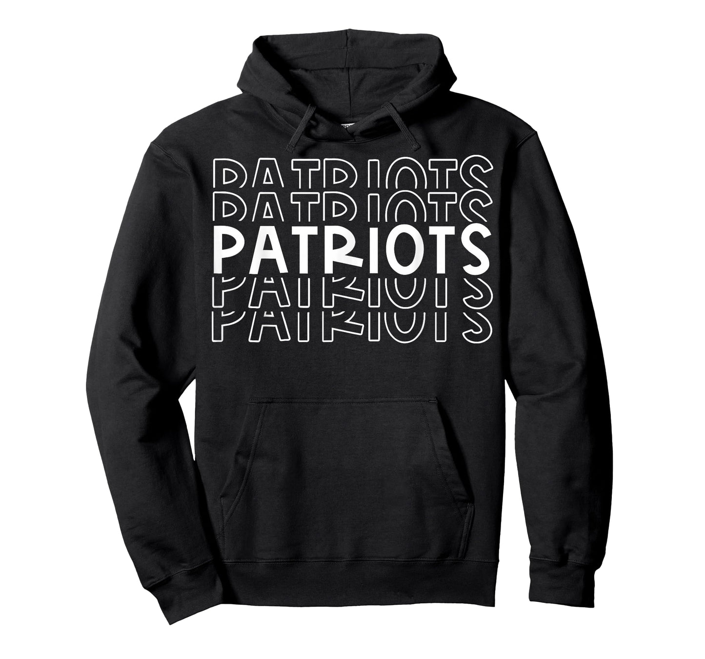 Patriots School Sports Team Mascot Town Go College Athlete T-Shirt