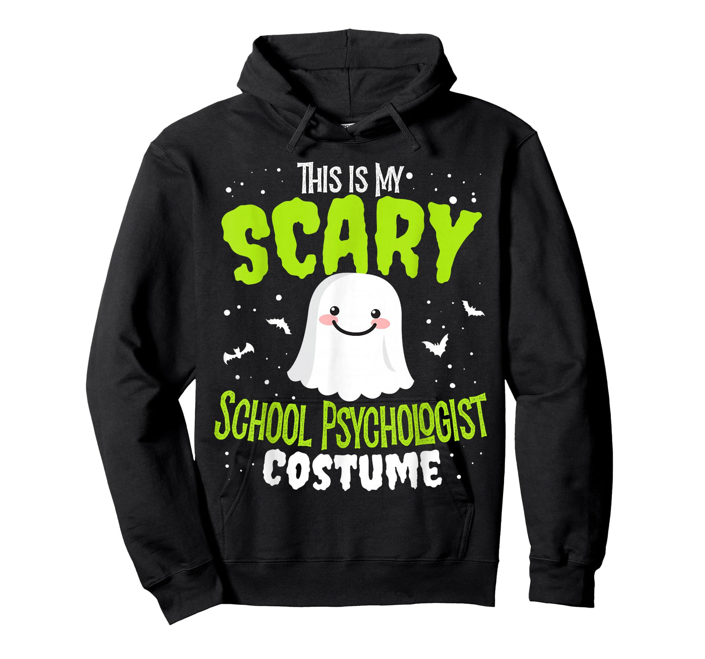 Funny Halloween This is my Scary School Psychologist Custome T-Shirt