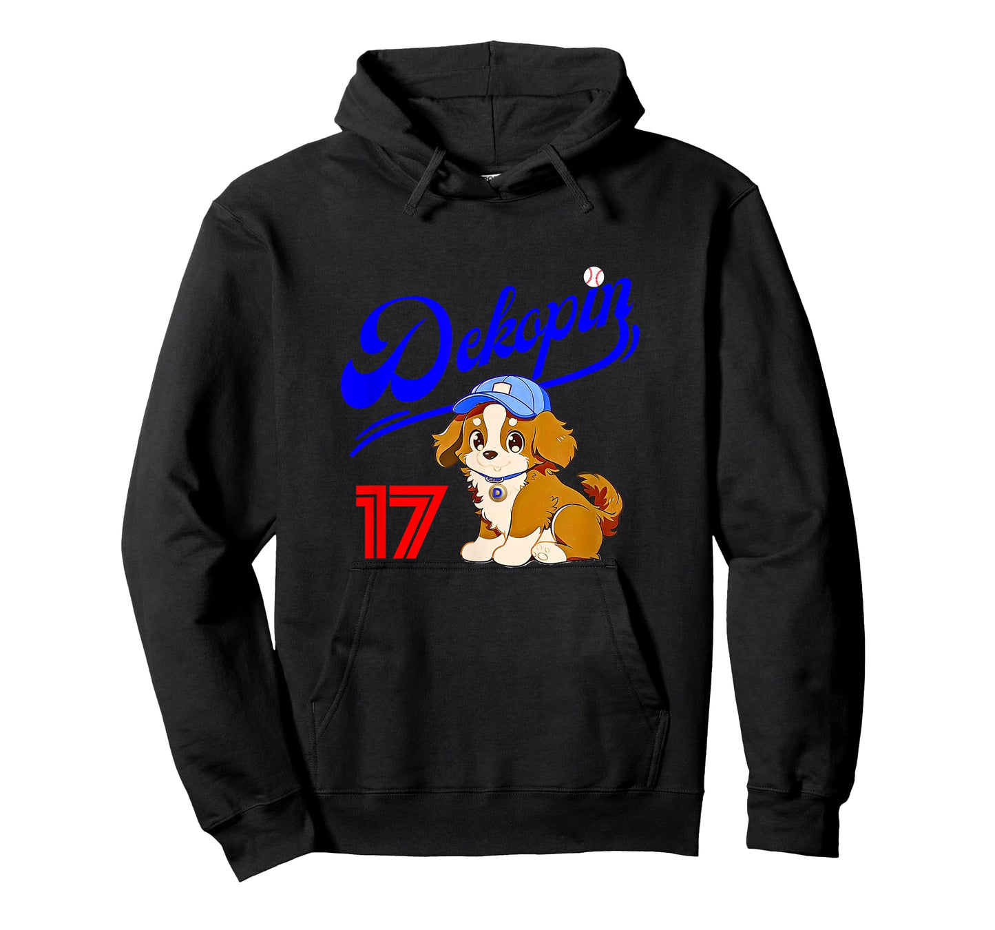 Decopin, Decoy, Dog Shirt, No.17, Otani, Pet Dog, Koi Kerhondier, Baseball Game, Decoy T-Shirt