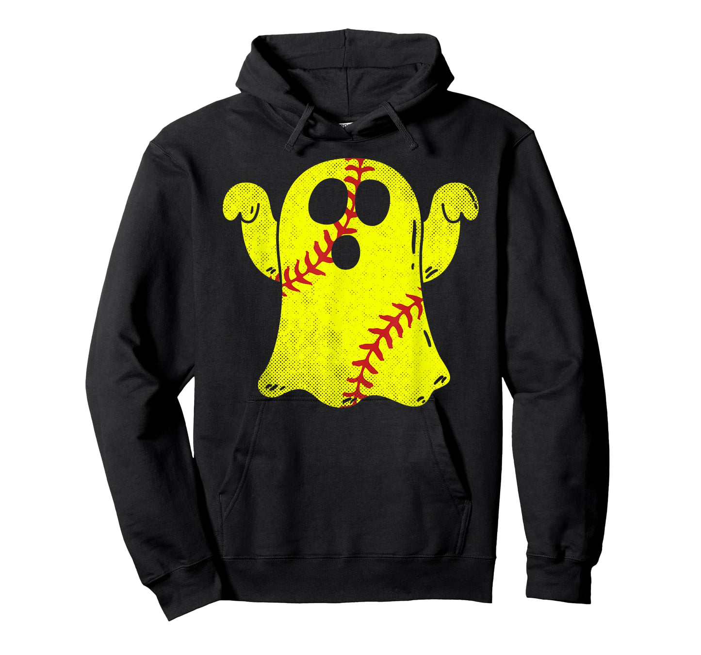 Softball Ghost Softball Lover Halloween Costume T-Shirt