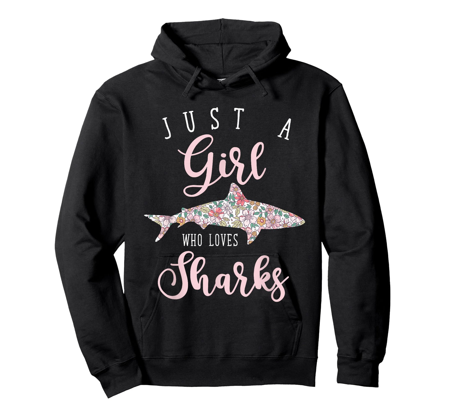 Just A Girl Who Loves Sharks T-Shirt