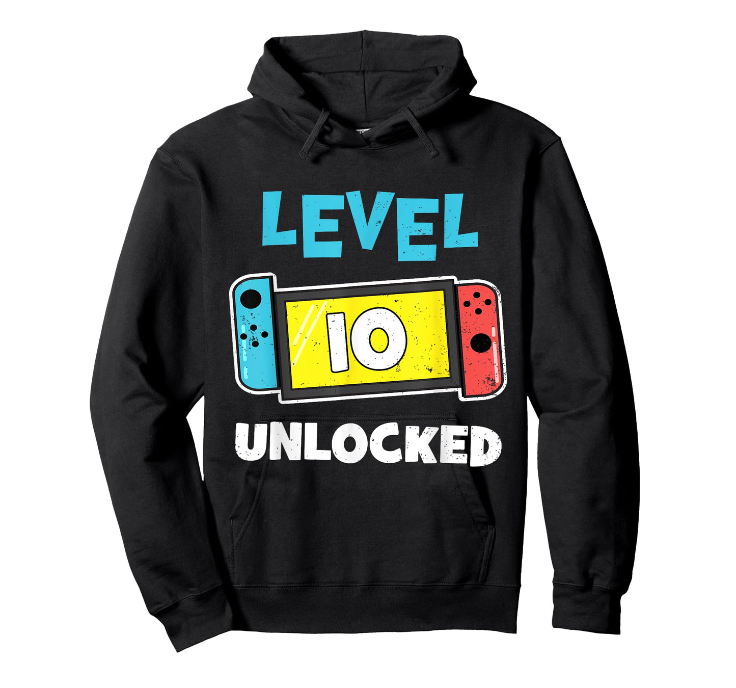 Level 10 unlocked Gamer 10th Birthday Gift Video Game lovers T-Shirt