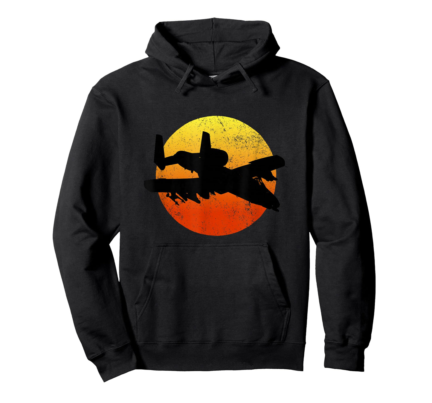 A-10 Warthog Silhouette Sunset Thunderbird Tank Buster A10 T-Shirt