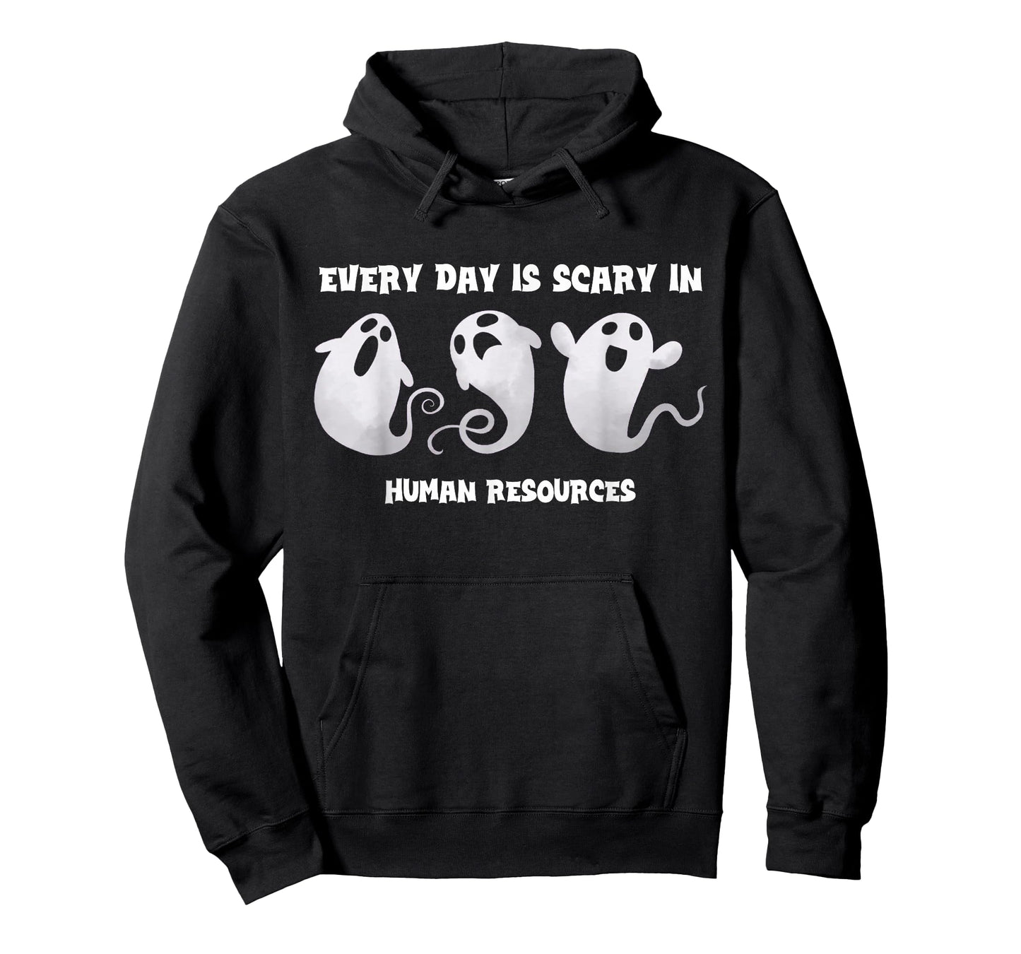 Everyday Is Scary In Human Resources Halloween HR Squad Ghos T-Shirt