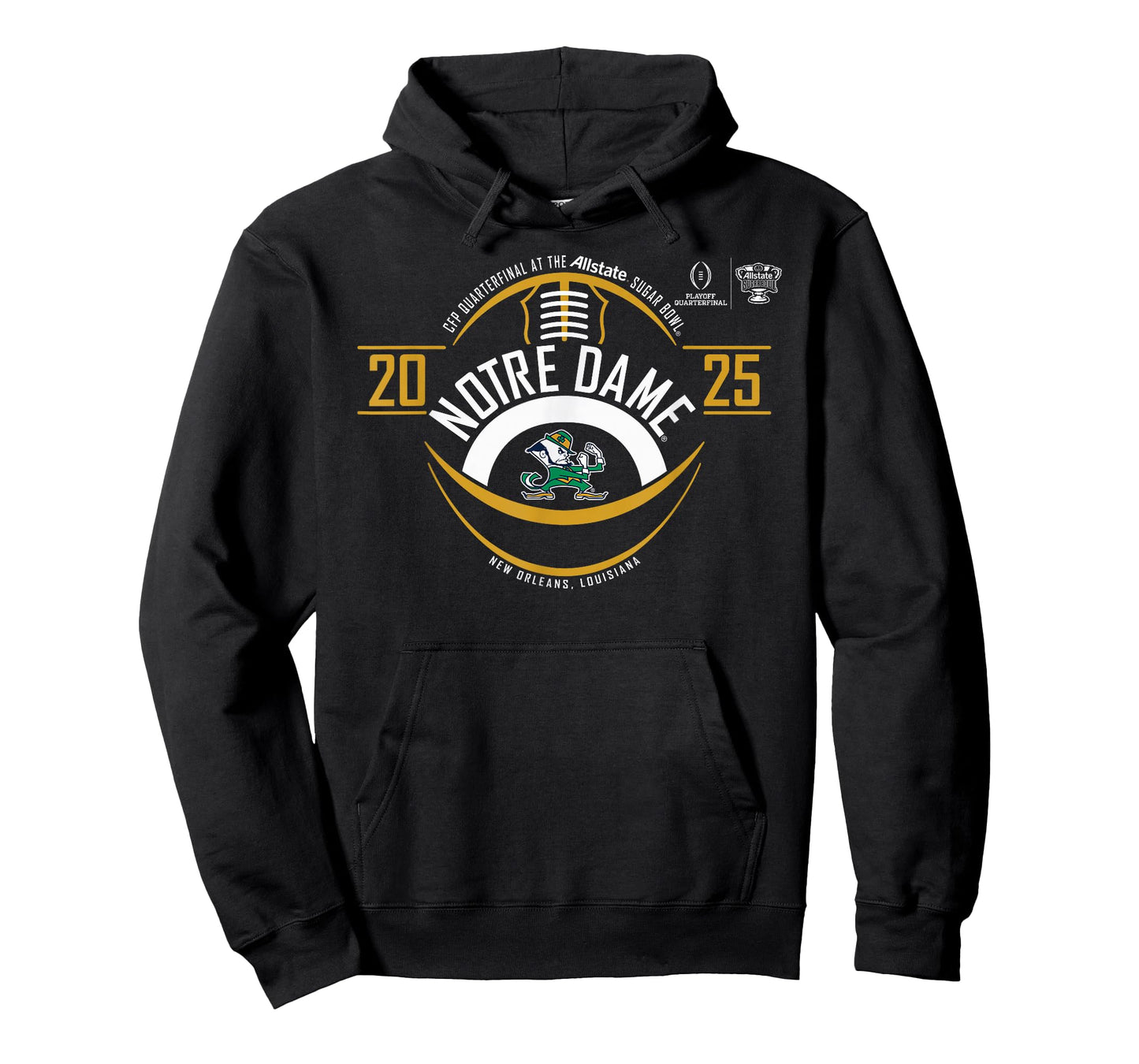Notre Dame Fighting Irish Sugar Bowl CFP 2024-2025 Football T-Shirt