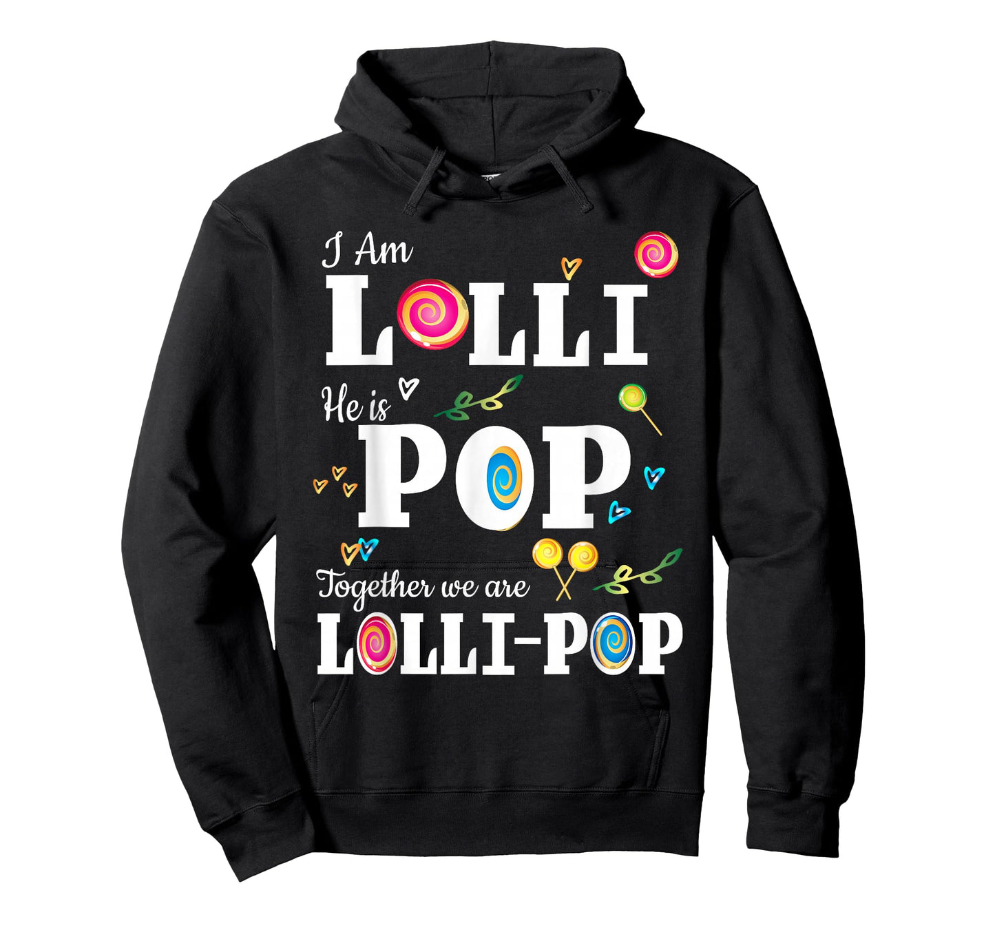Funny Lolli Pop Lollipop Grandmother Grandfather Shirt Gift T-Shirt