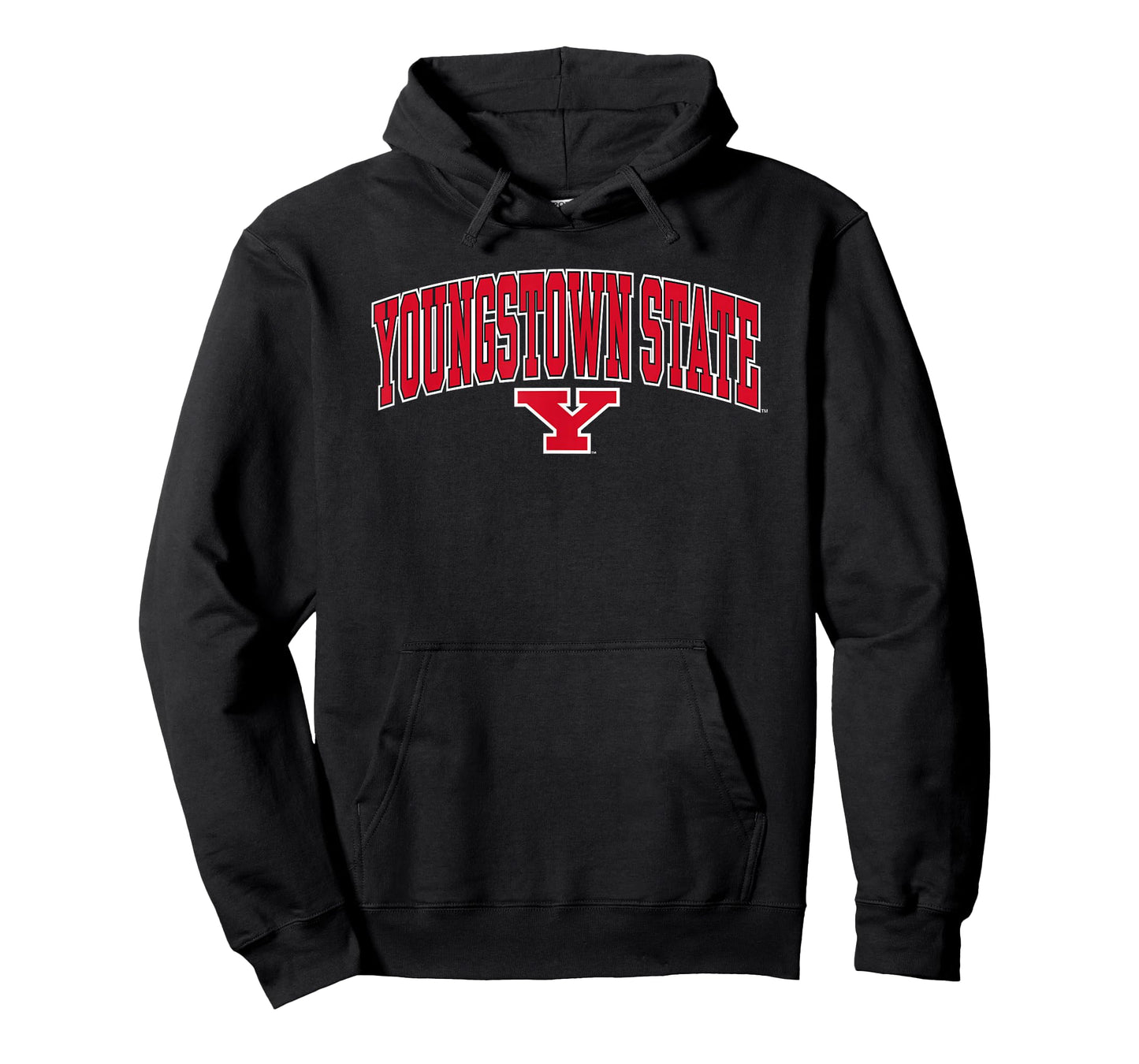 Youngstown State Penguins Arch Black Officially Licensed T-Shirt