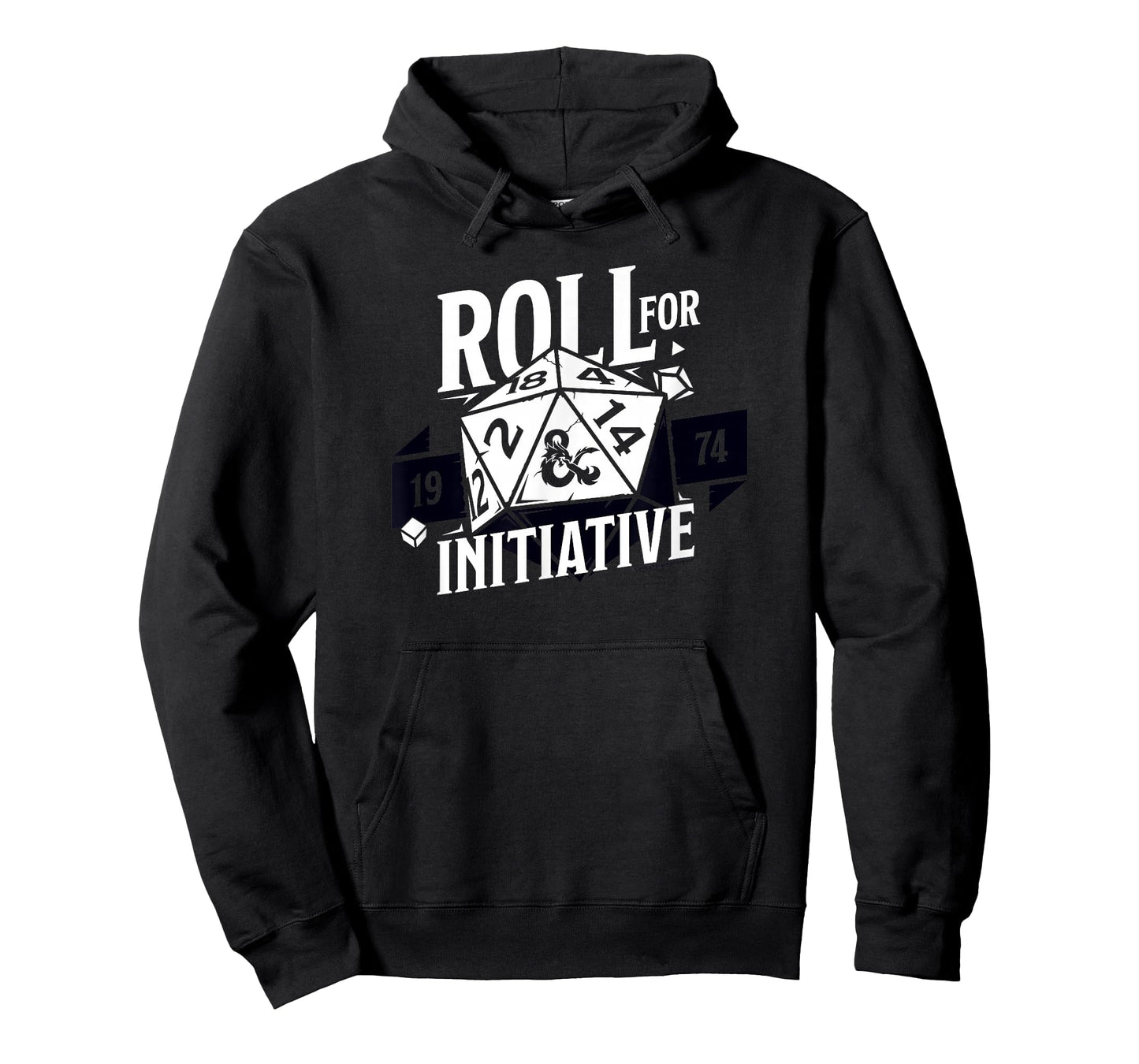 Dungeons & Dragons Roll For Initiative 1974 Text Logo T-Shirt