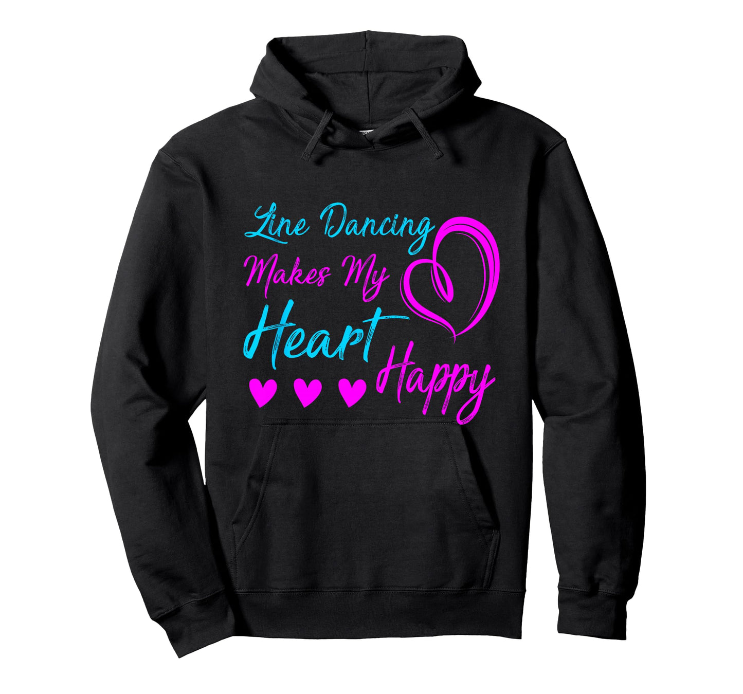 Line Dancing Makes My Heart Happy Line Dance T-Shirt