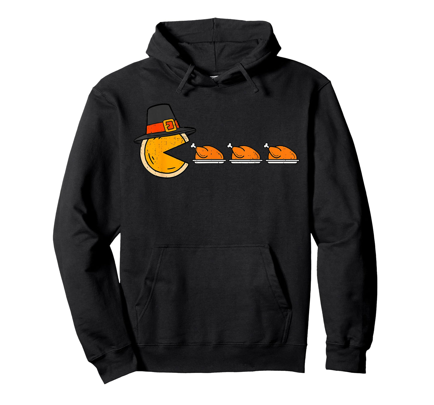 Funny Video Game Eating Turkey Thanksgiving Gamer Boys Kids T-Shirt