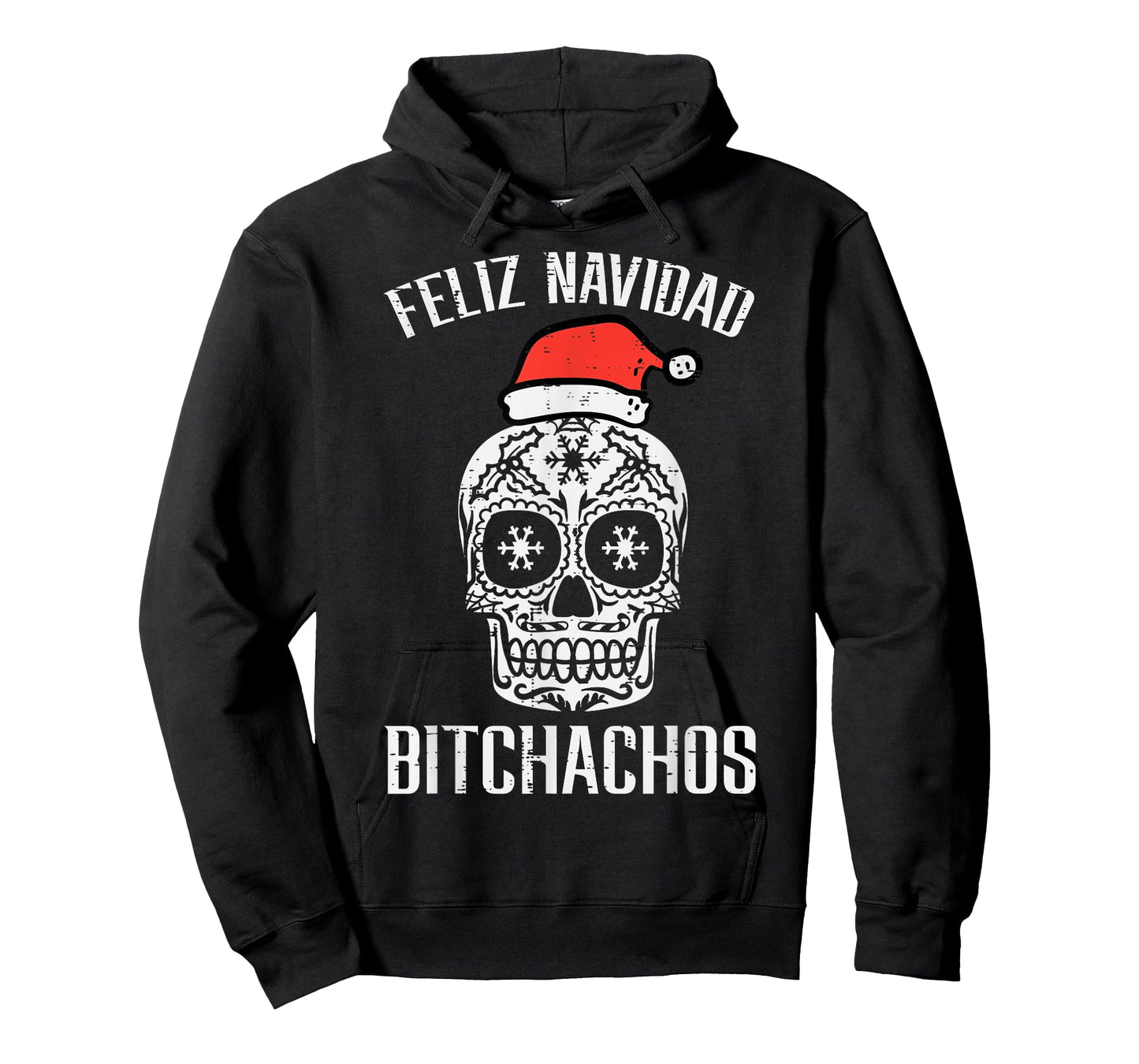 Christmas Sugar Skull Feliz Navidad Mexican Xmas Women Men T-Shirt
