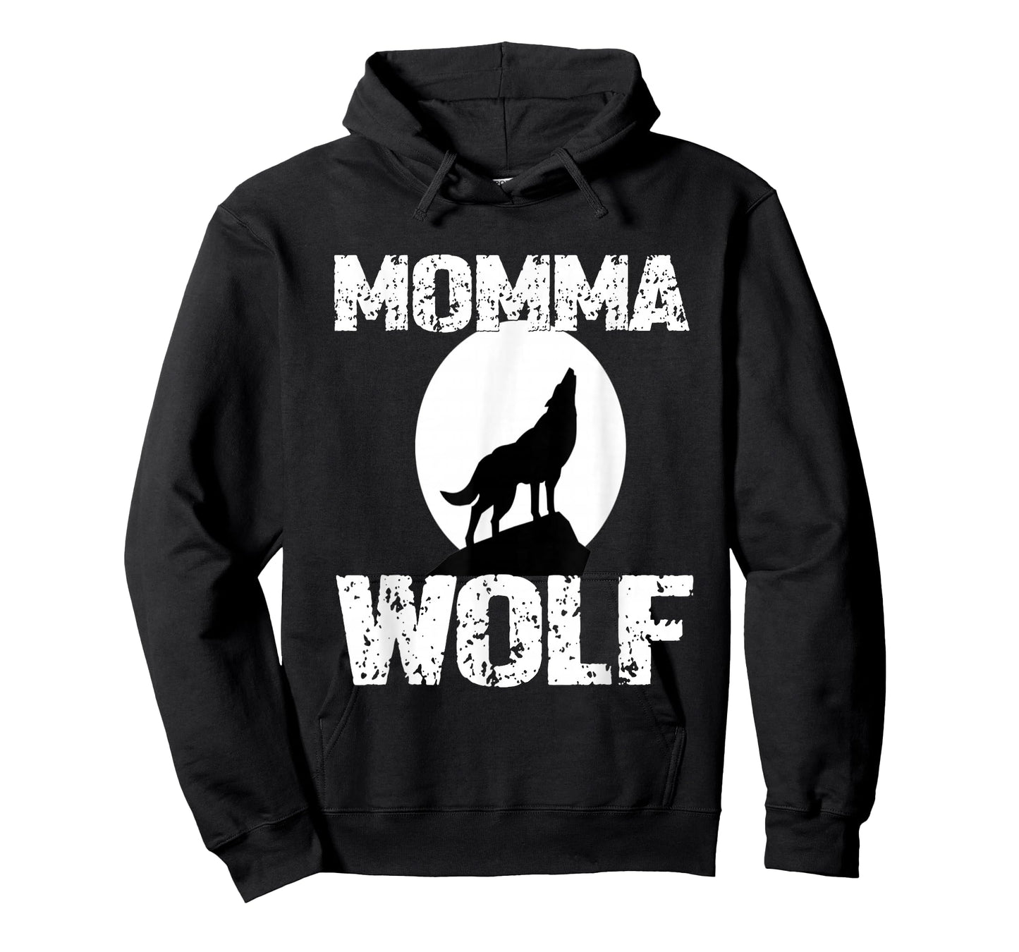 Momma Wolf Shirt Matching Family Tribe Wolves Moon Mom Mum T-Shirt