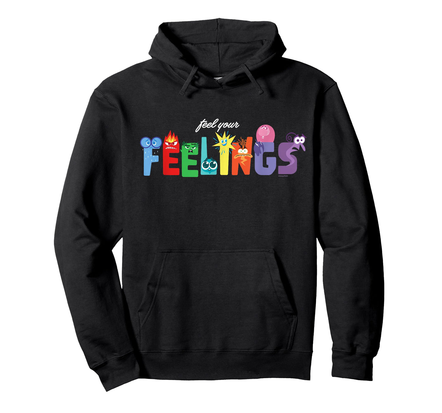 Disney and Pixar’s Inside Out 2 Emotions Feel Your Feelings T-Shirt