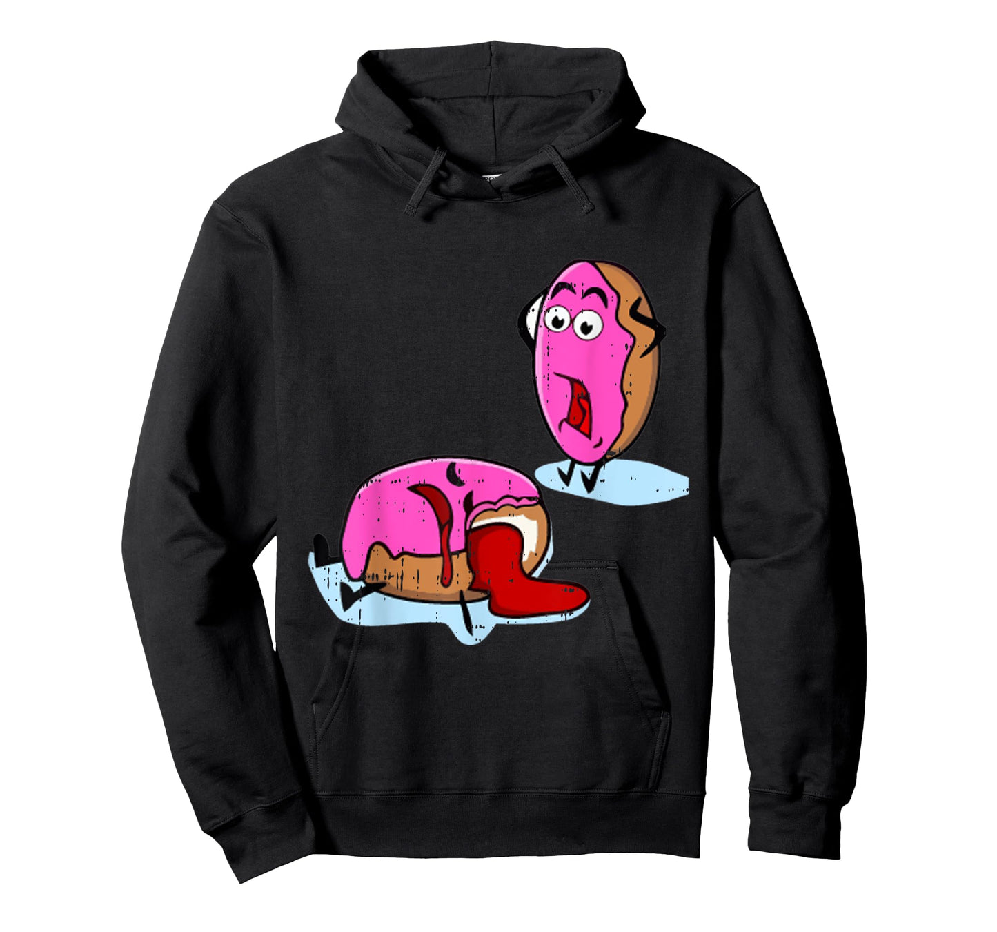 Dead Doughnut Bite Funny Donut Joke Sweets Dessert Gift T-Shirt