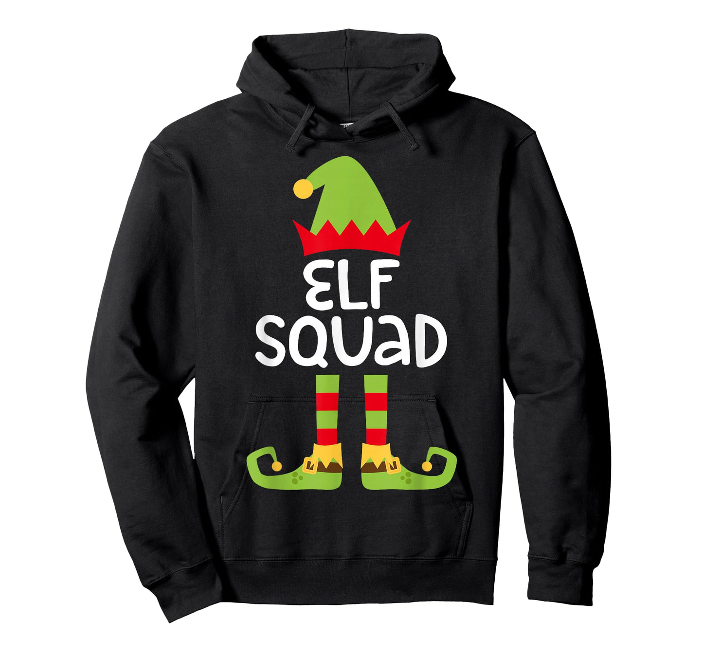 Elf Squad Shirt Matching Kids Boy Girl Christmas Elf Pajamas T-Shirt