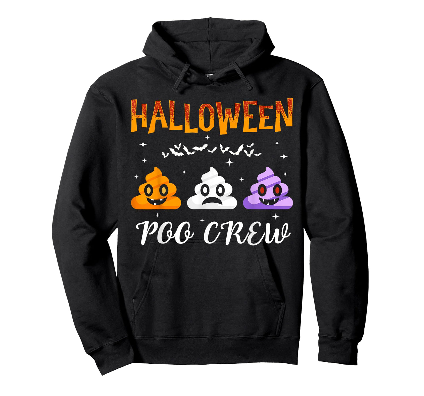 Halloween Poo-Crew Funny Halloween Poop Spooky Squad Crew T-Shirt