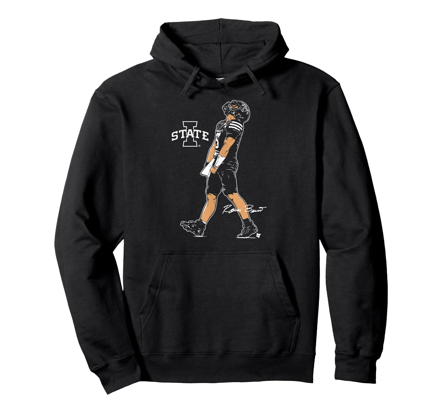 Iowa State Footbal - Rocco Becht - Superstar Pose Nil T-Shirt