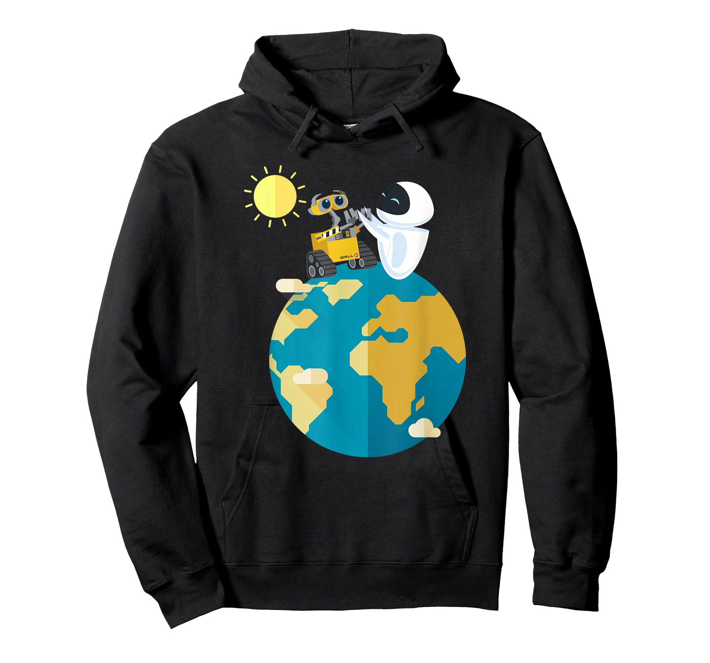 Disney Pixar Wall-E & EVE World Peace T-Shirt
