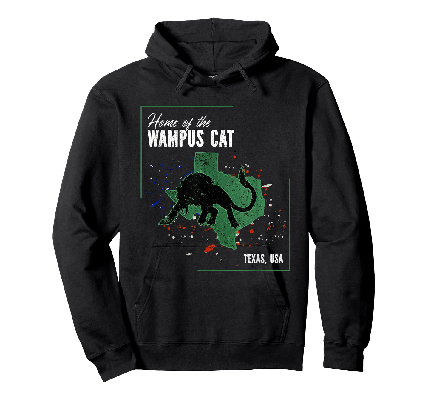 Texas - Cryptids Home of the Wampus Cat T-Shirt for Men Women Kids