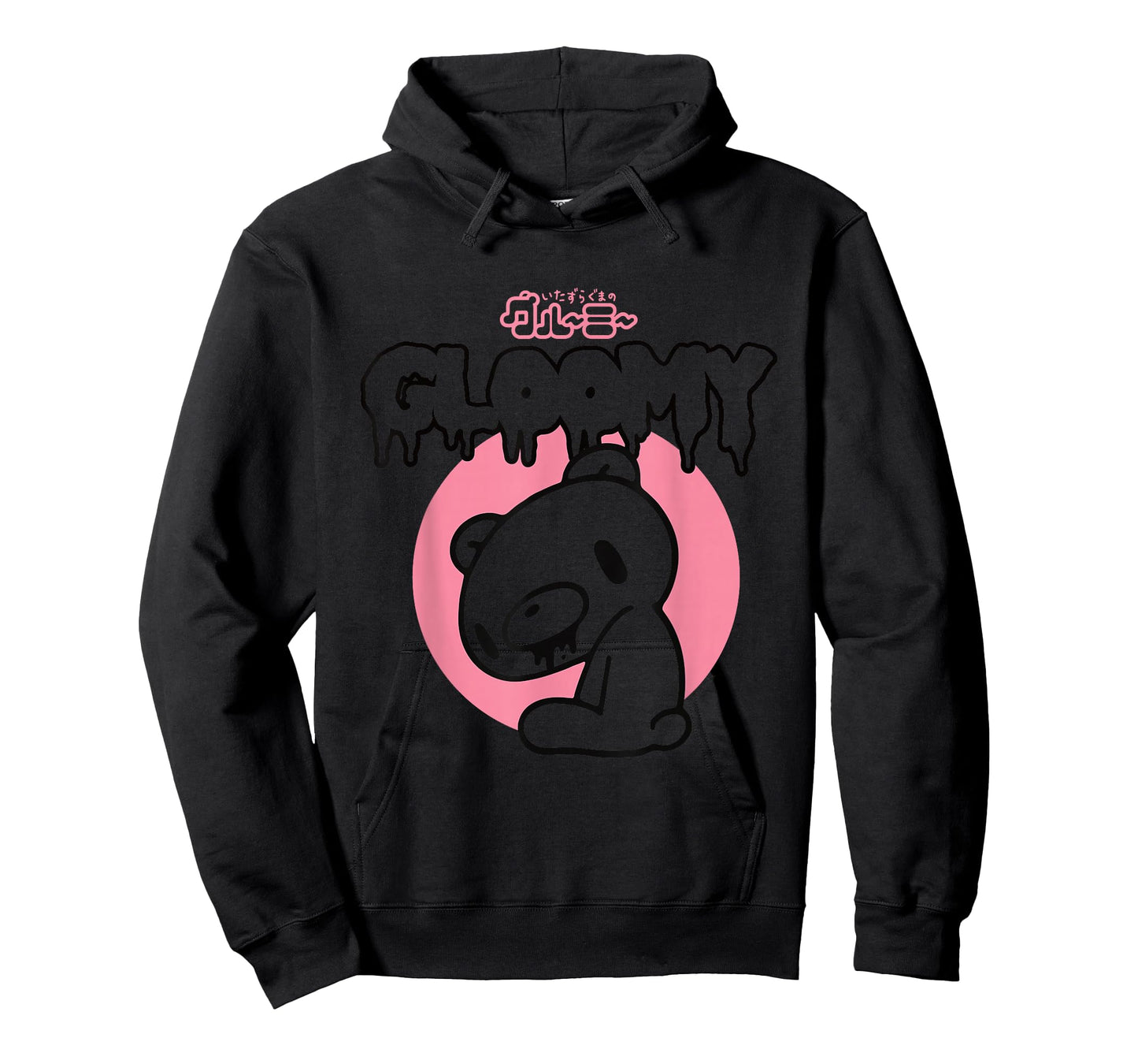 Gloomy Bear The Naughty Grizzly Horror Text Anime Manga T-Shirt