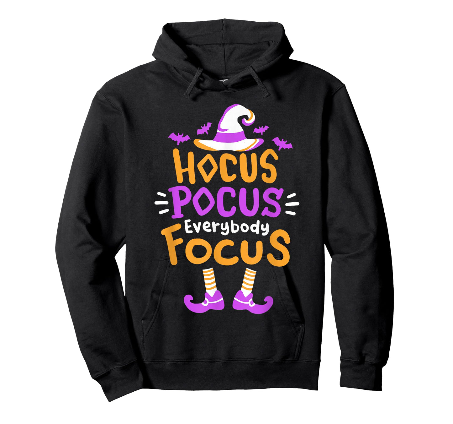 Hocus Pocus Everybody Focus Funny Halloween Costume Teachers T-Shirt
