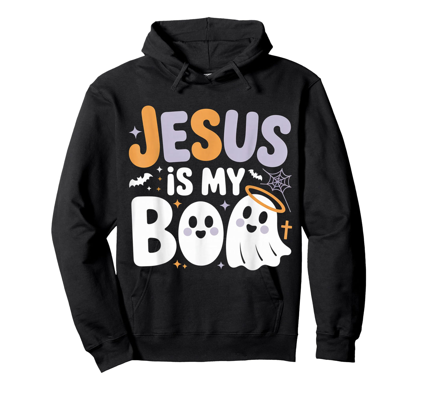 Jesus is My Boo Cute Christian Halloween Ghost Funny T-Shirt