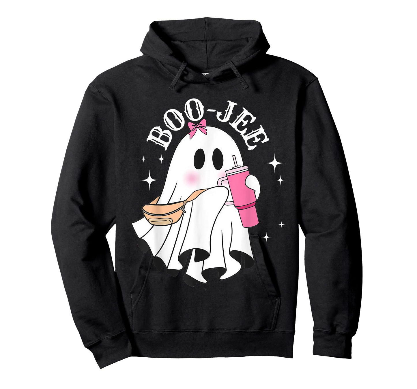 Boo-JEE Ghost Spooky Cute Halloween Boo Women Girls T-Shirt