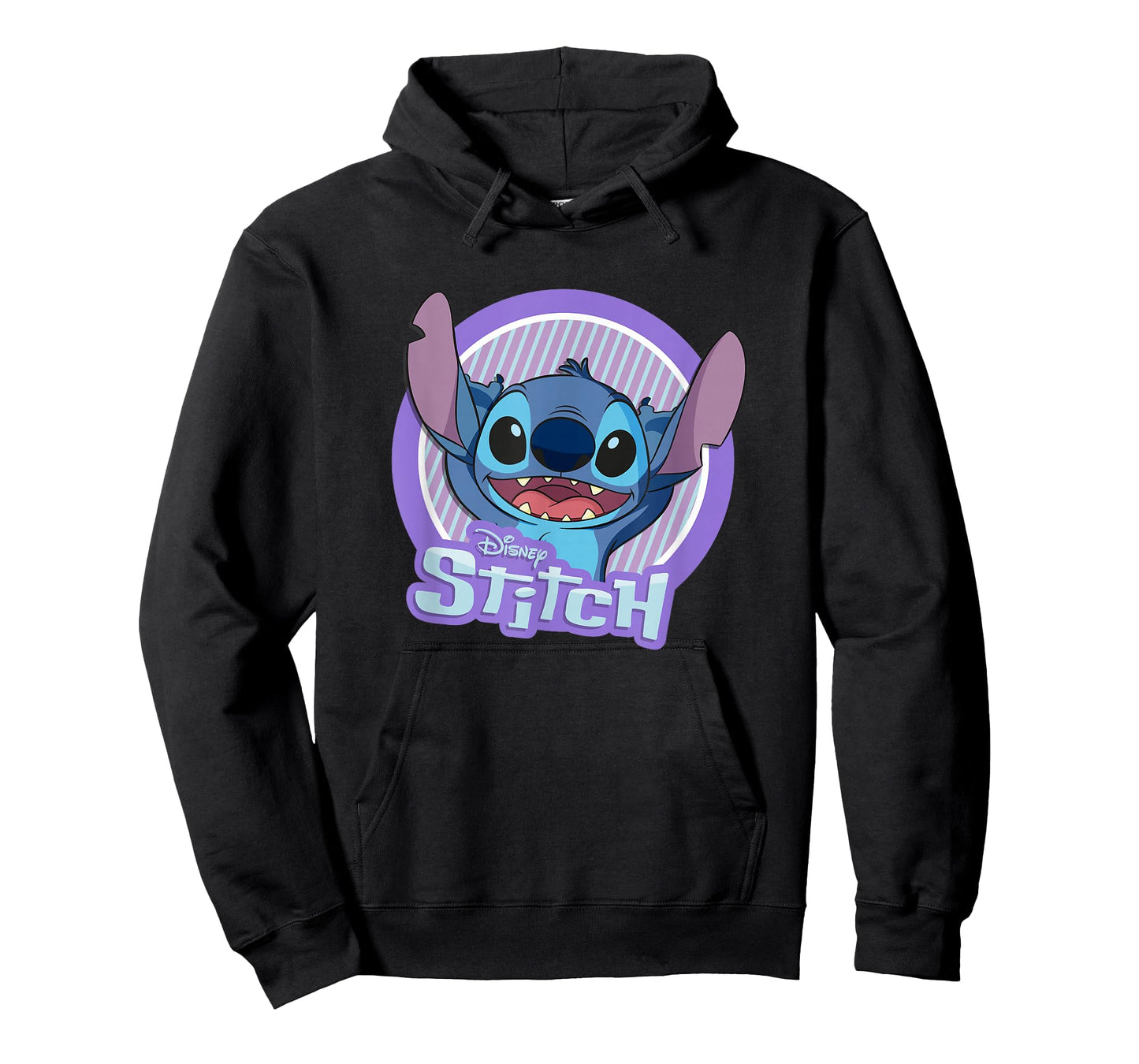 Disney Lilo & Stitch Happy Stitch Big Chest Portrait Logo T-Shirt