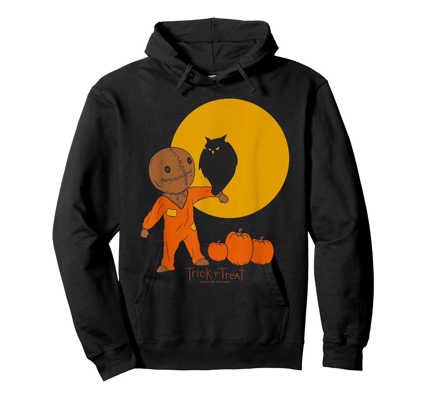 Trick 'r Treat Sam with Owl and Moon T-Shirt