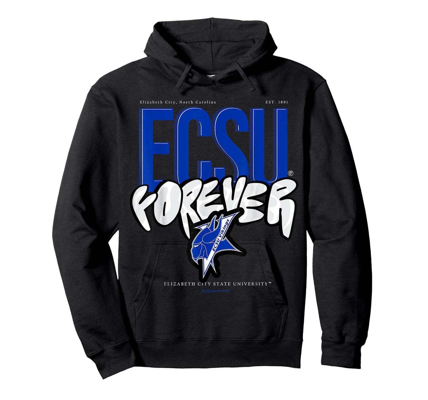 The Yard Essentials - Elizabeth City State - ECSU Forever T-Shirt