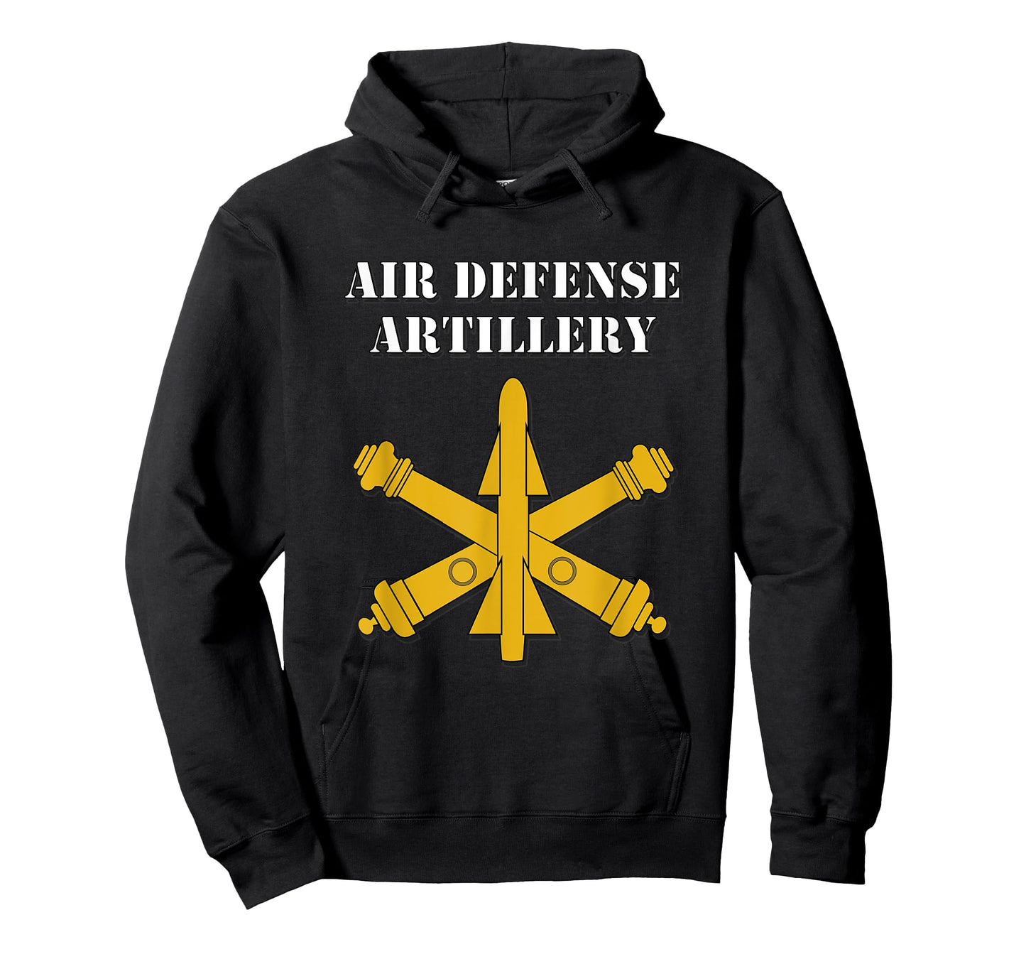 Air Defense Artillery w/Crossed Cannons and Missile Shirt T-Shirt