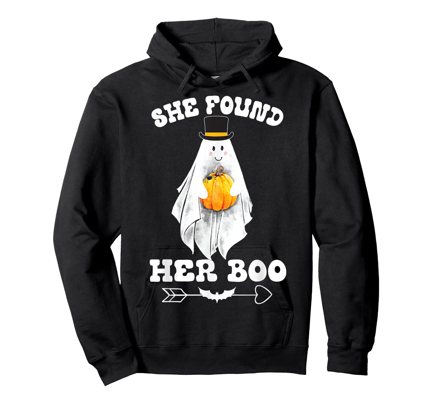 I Found My Boo She Found Her Boo Funny Couples Halloween T-Shirt