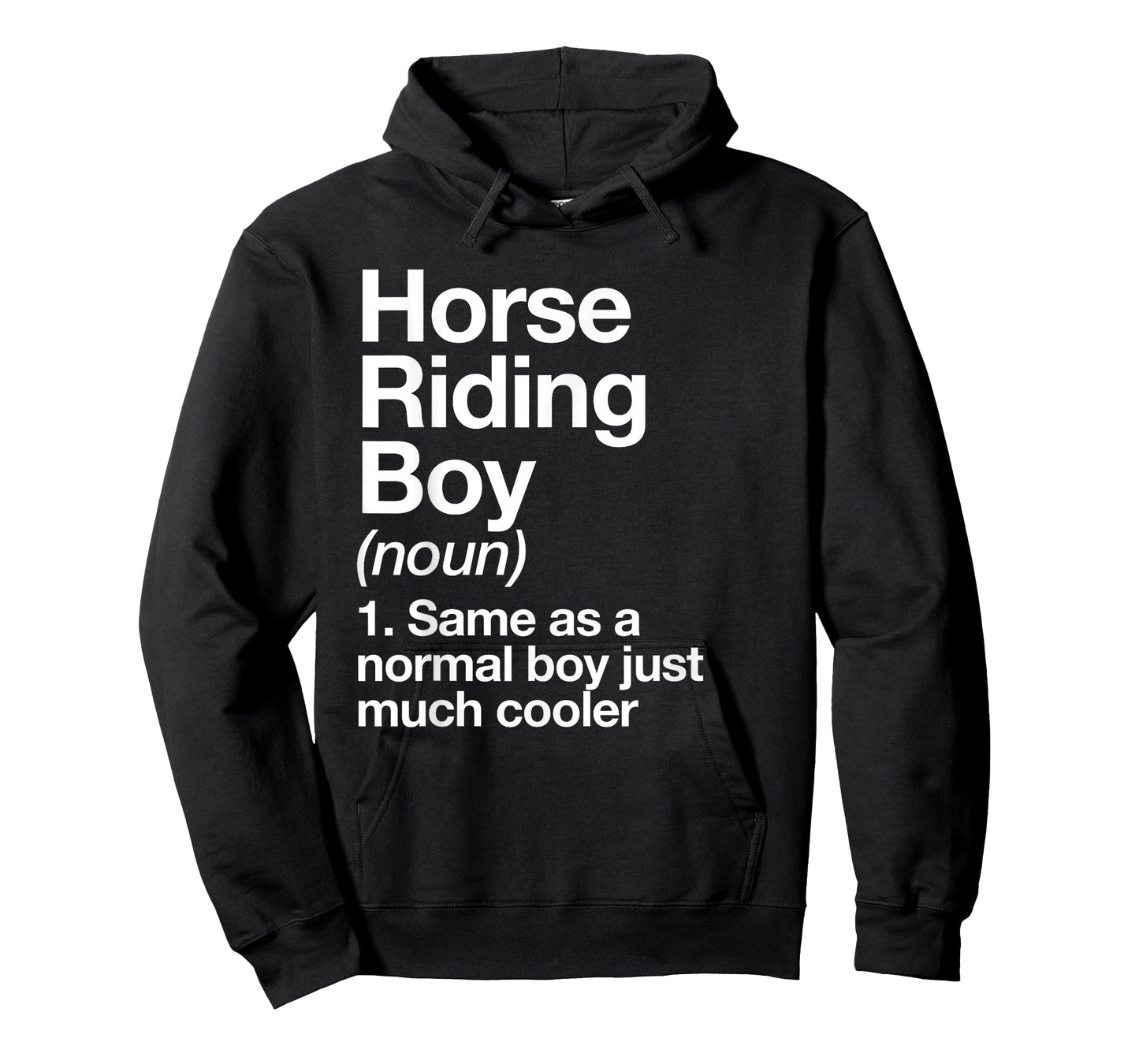 Horse Riding Boy Definition Funny Sports T-Shirt