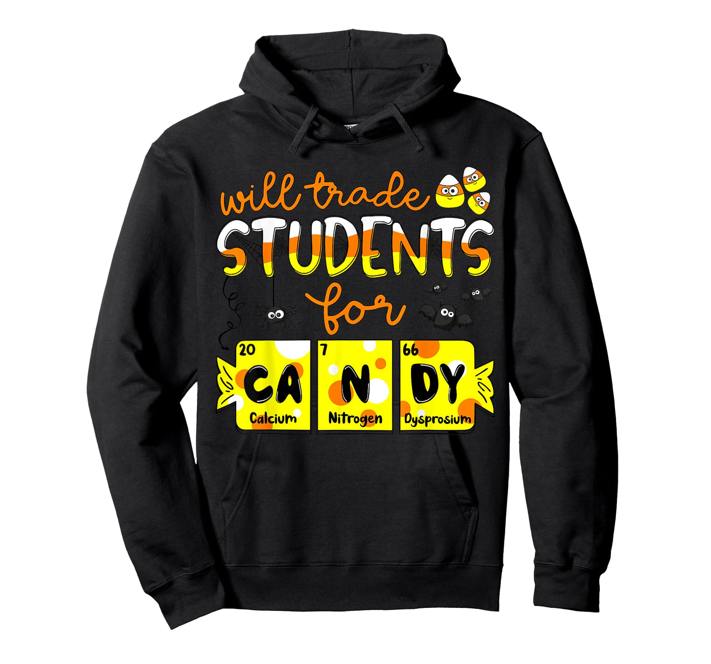 Science Teacher Will Trade Students for Candy Halloween T-Shirt