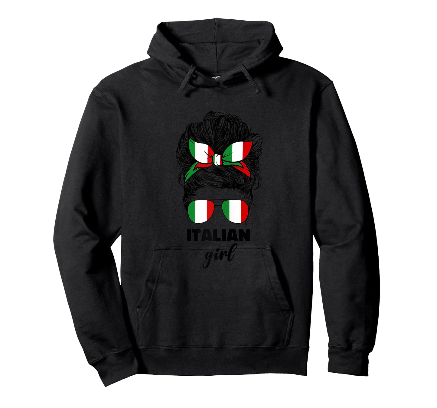 Cute Italian Girl For Women Pride Italia Italy Flag Girls T-Shirt