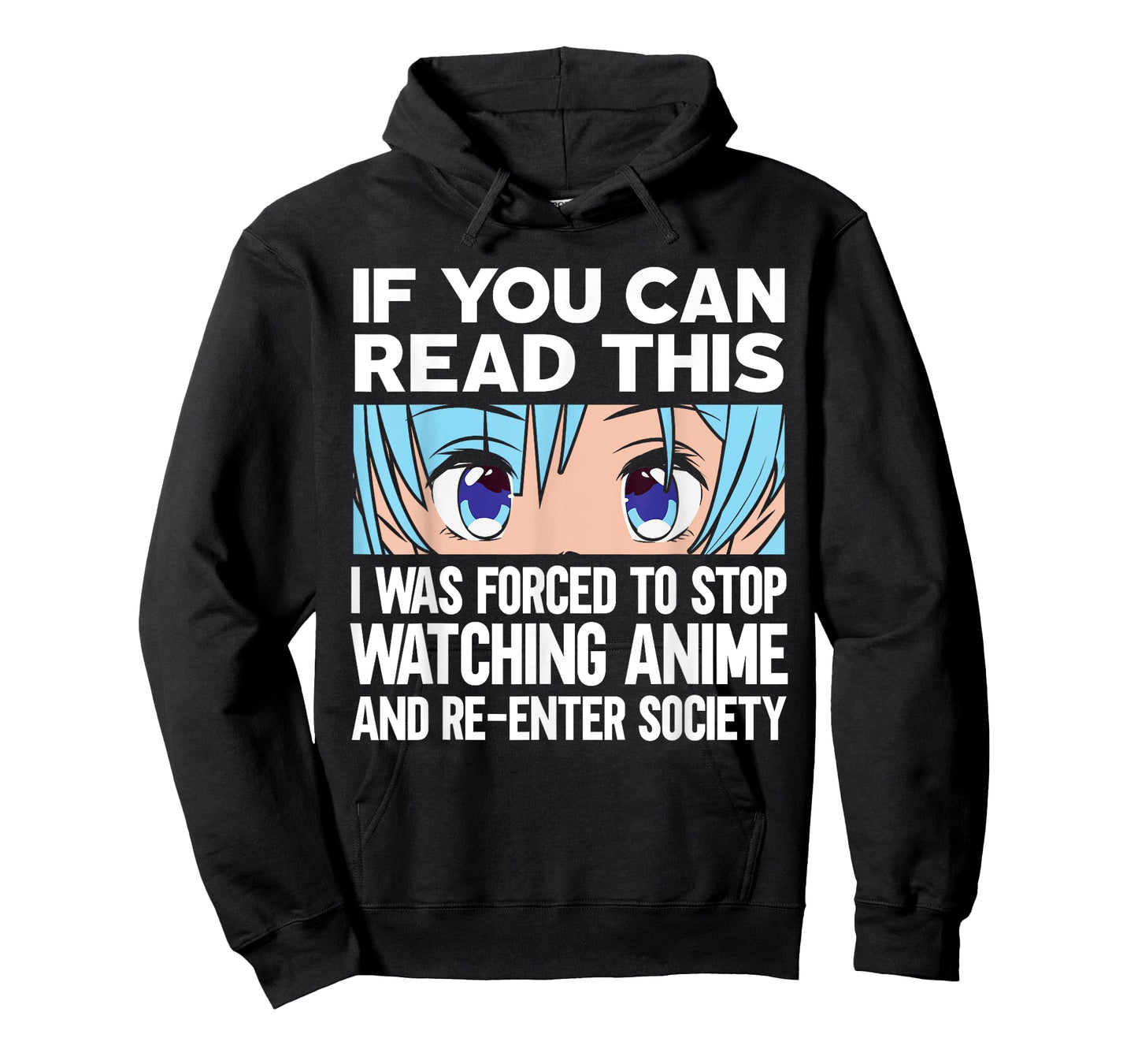 Anime art forced to re-enter society stop watching anime T-Shirt