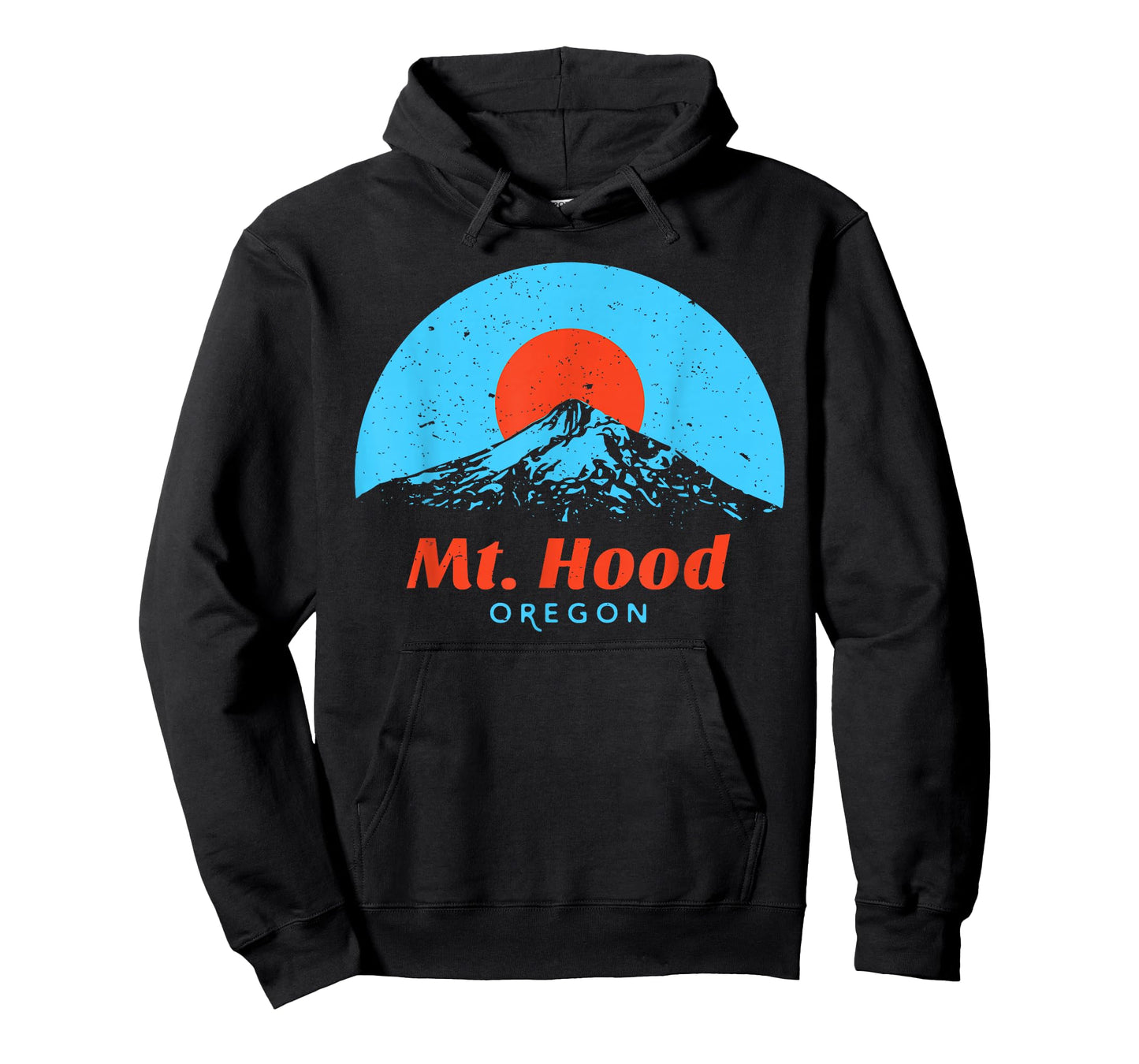 Mt Hood Oregon Mountain Vintage Retro Style T-Shirt