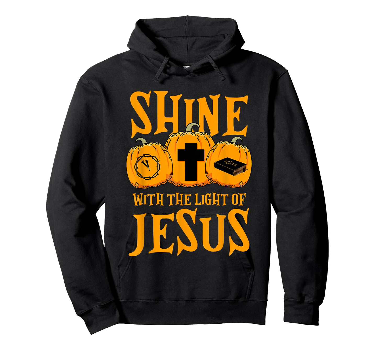 Shine With The Light Of Jesus Halloween Costume Christian T-Shirt